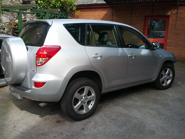 Toyota Rav4 Door Handle Outer Rear Passengers Side -  - Toyota Rav4 2007 Petrol 2.0L Automatic 5 Door Electric Mirrors, Electric Windows Front & Rear, Alloy Wheels 17 inch